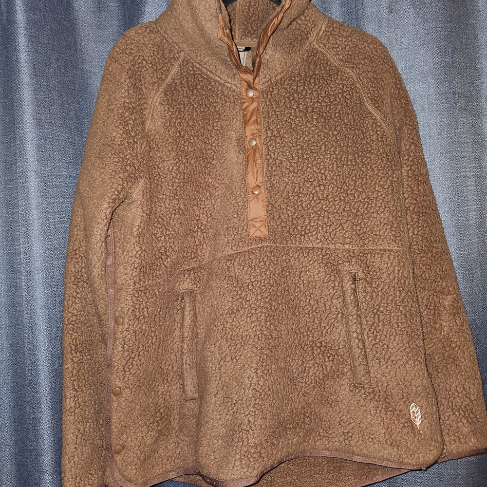 Indyeva Brown Fleece Jacket